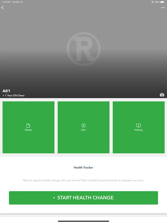 Ranchr - Cattle Record Keeping iPad 应用截图