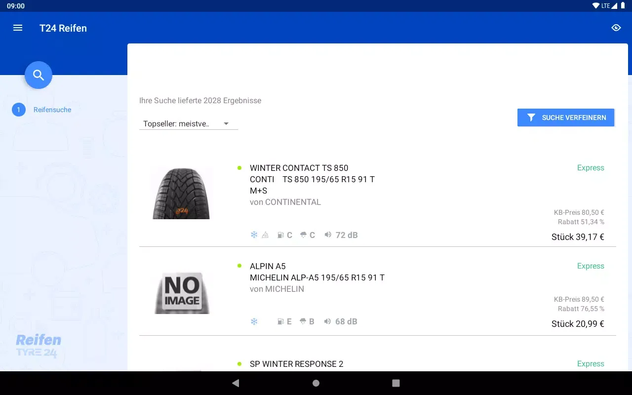 Tyre24 Reifen应用截图