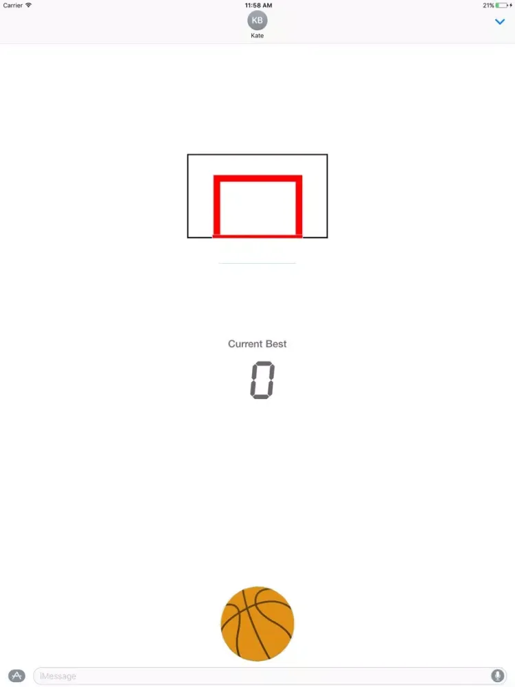 Shoot Some Hoops iPad  স্ক্রিনশট
