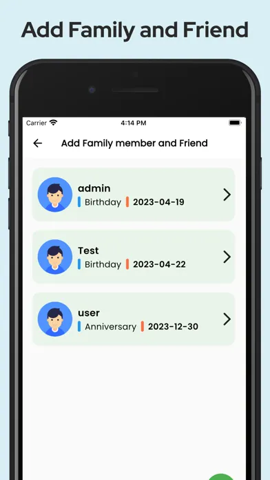 Tangkapan layar Age Calculator - compare