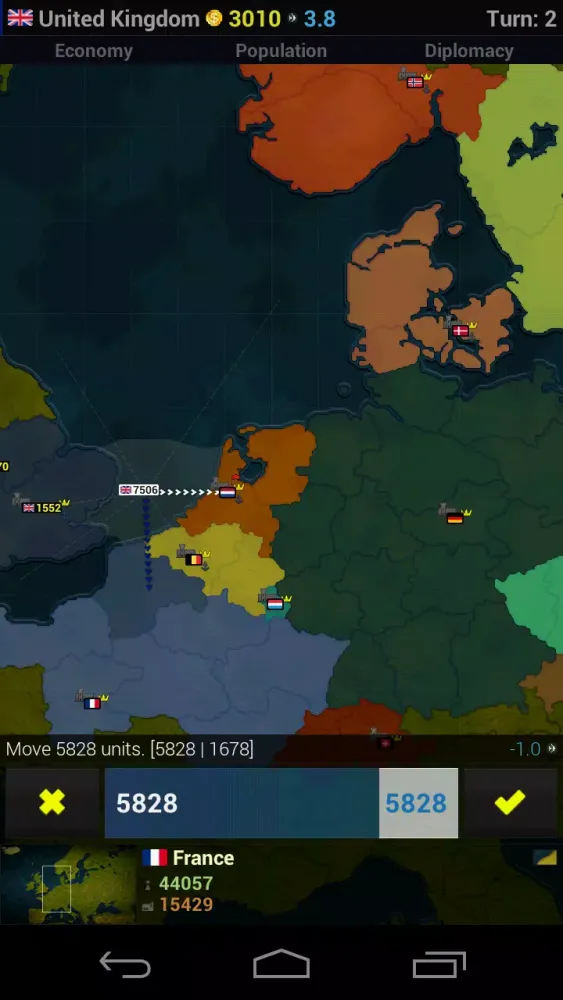 Age of History Europe Lite 스크린샷