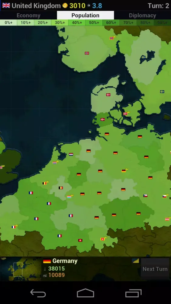 Age of History Europe Lite 스크린샷
