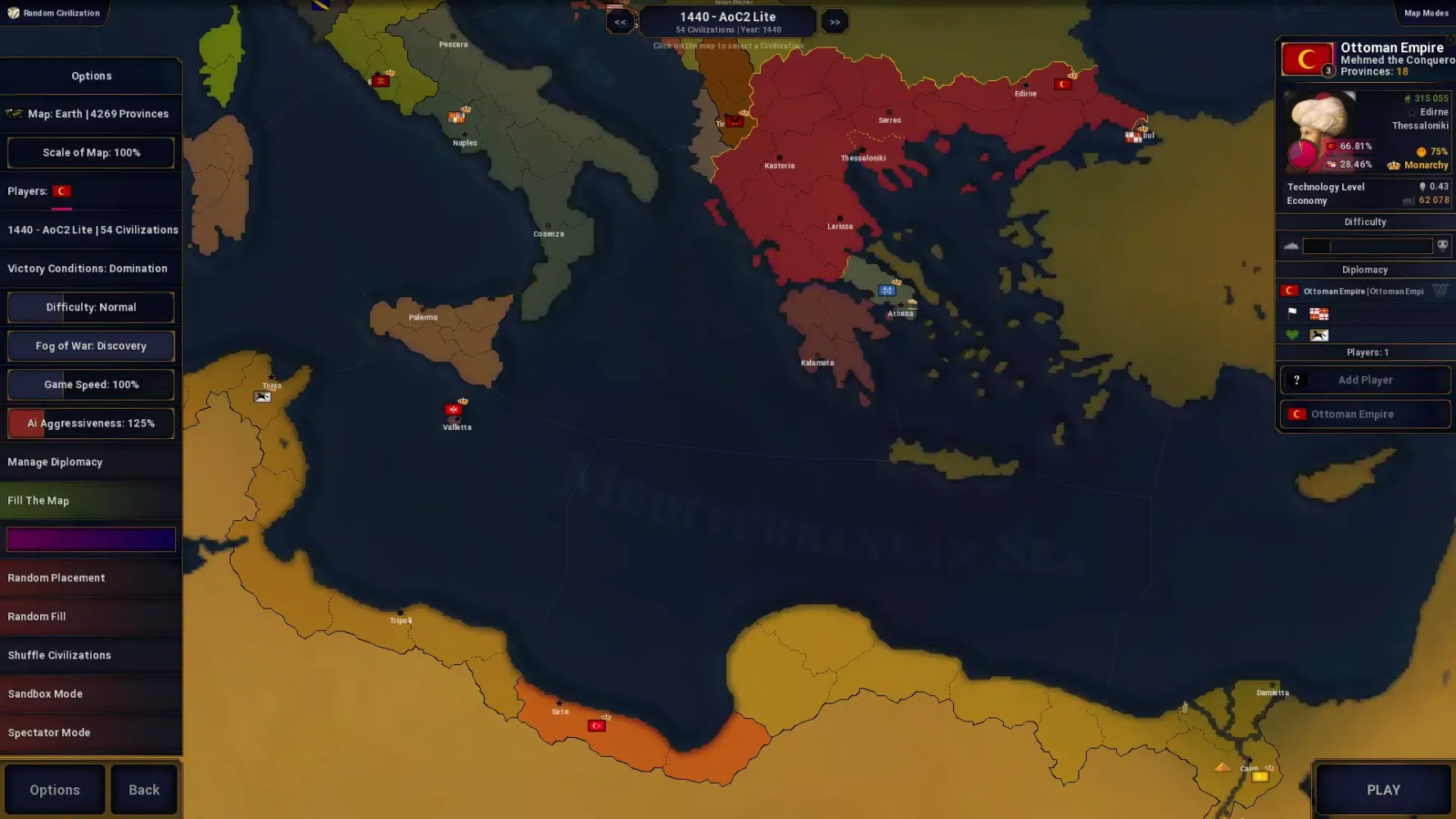 Captures d'écran de Age of History II - Lite