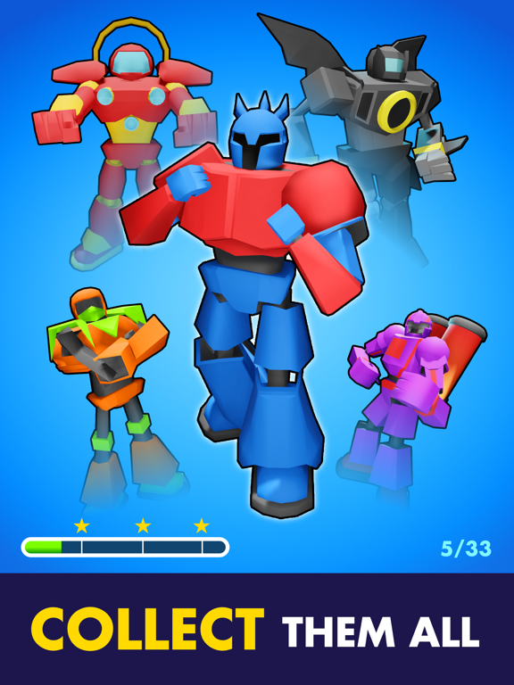 Age of Robots: Superhero Wars iPad  स्क्रीनशॉट