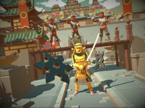 Tangkapan skrin Shadow Ninja: Shuriken Master iPad 