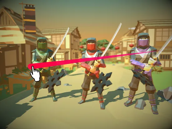 Tangkapan skrin Shadow Ninja: Shuriken Master iPad 