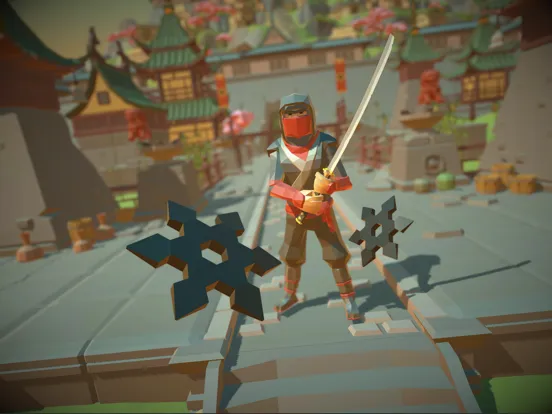 Tangkapan skrin Shadow Ninja: Shuriken Master iPad 