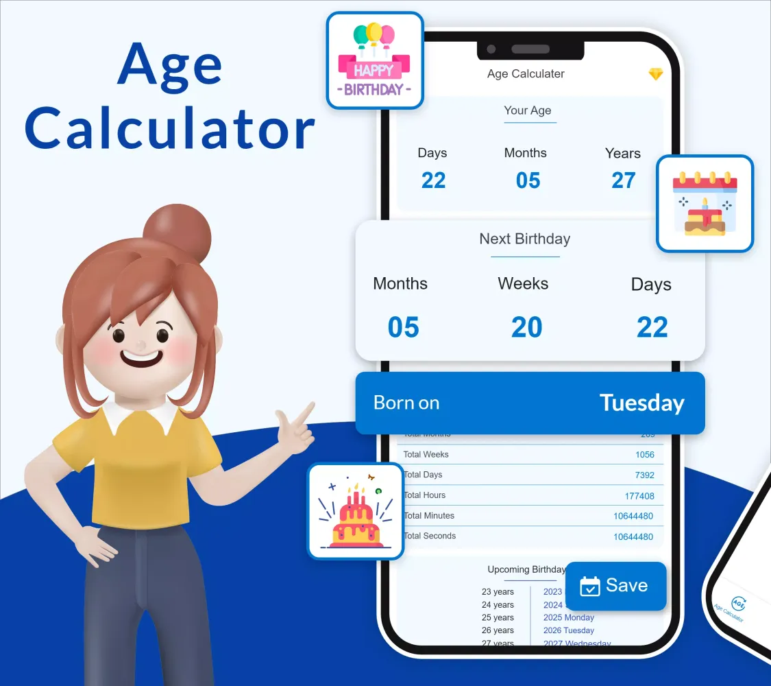 Age Calculator应用截图