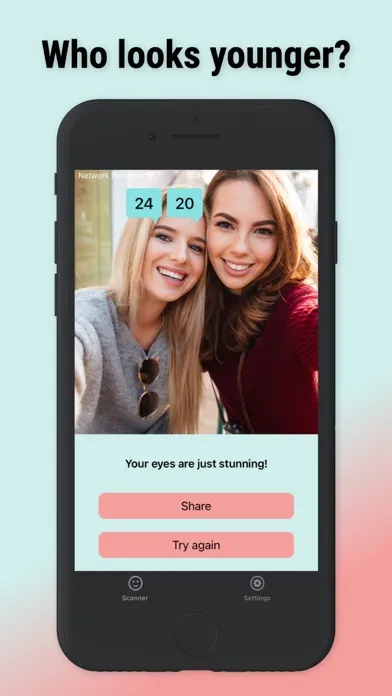 Capturas de pantalla de How Old Do I Look? AI Scanner