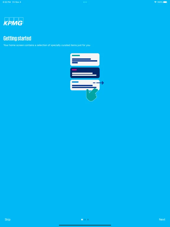 تصاویر KPMG Global Events iPad 