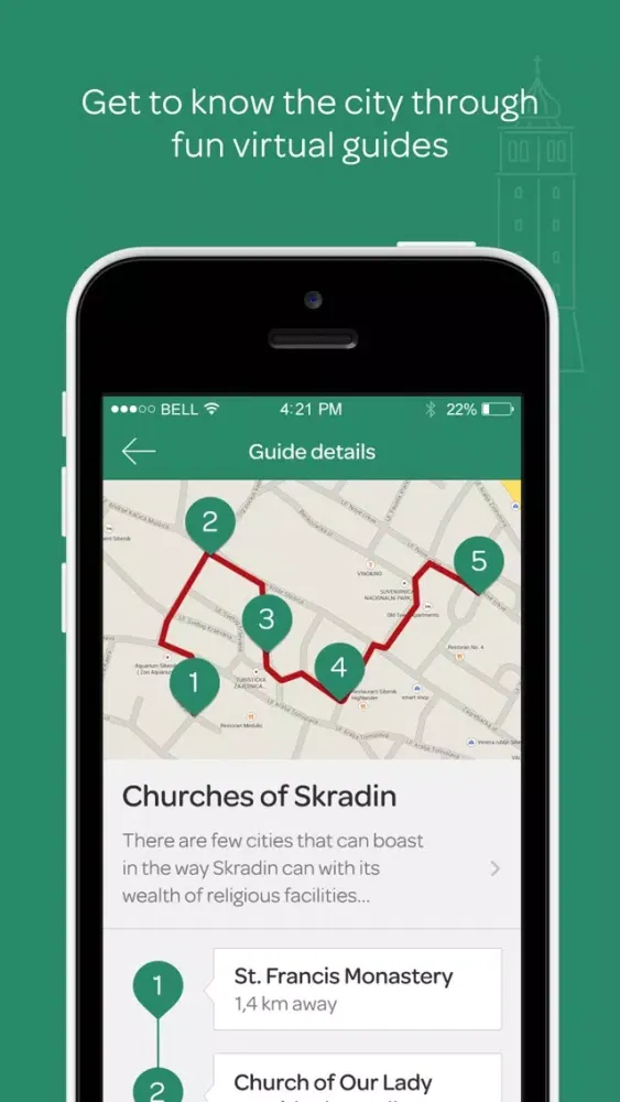 Tangkapan skrin Skradin Official Guide™ 2015