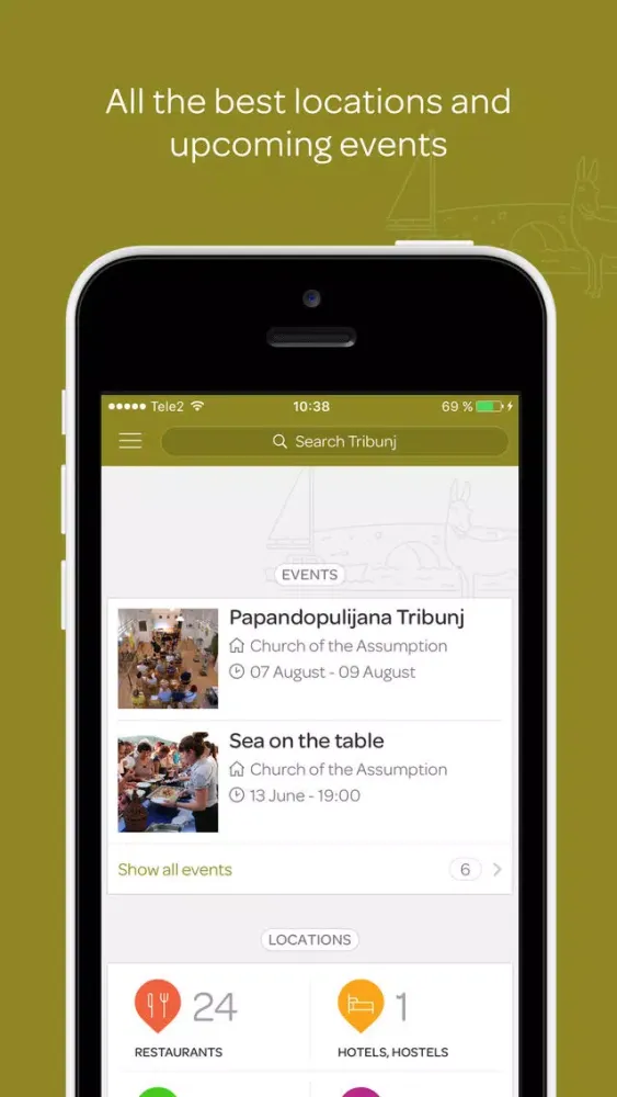 Tribunj Official Guide™ 2015 Screenshots