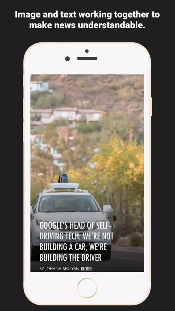 Capturas de tela do Brief - News in a different way