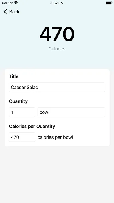 Ảnh chụp màn hình của Bitewise: AI Calorie Tracker