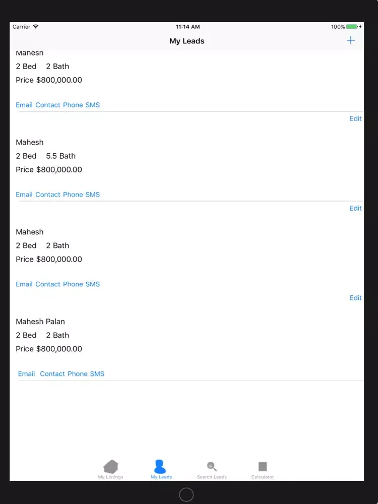 AgentSecretary iPad 应用截图