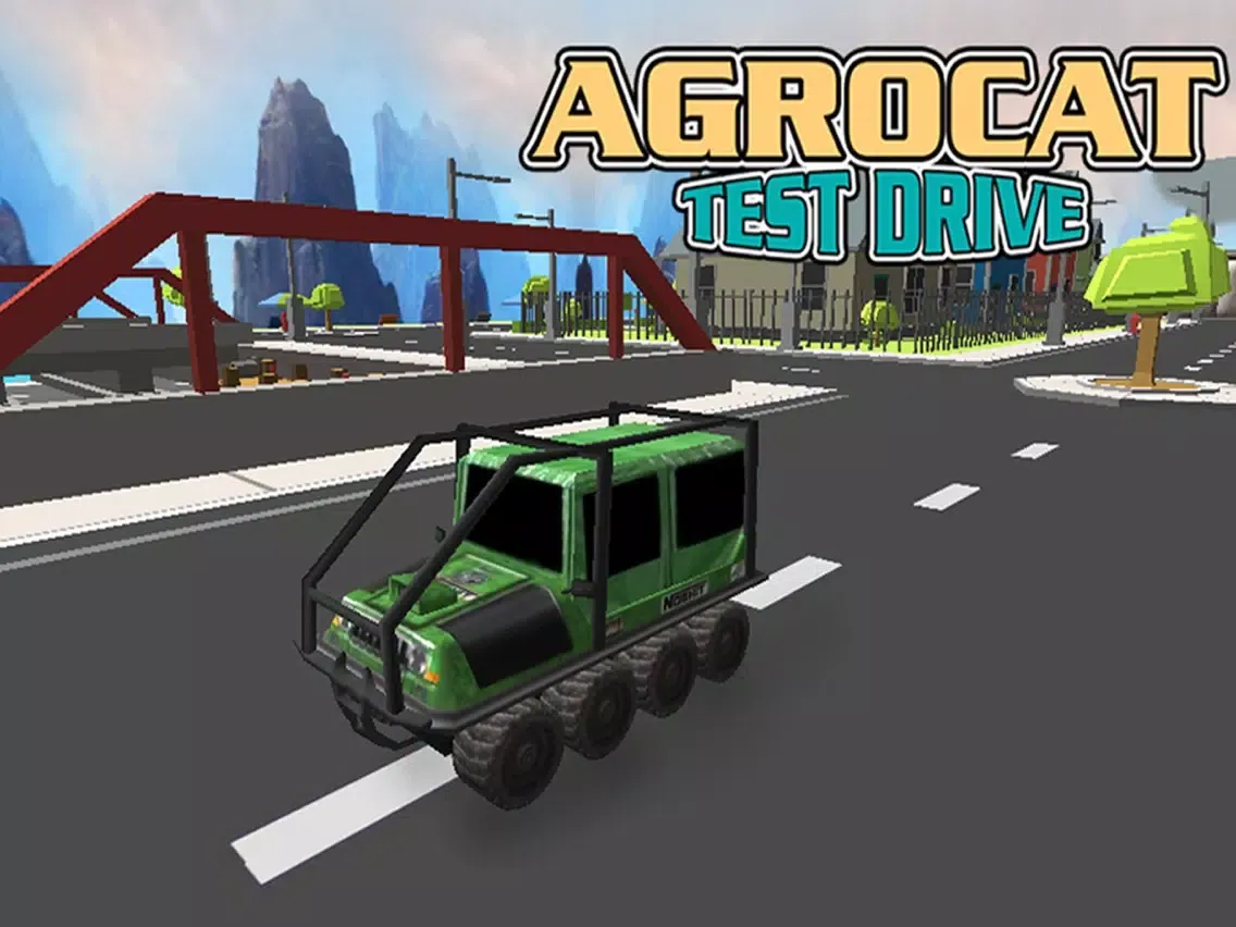 Capturas de tela do Agrocat Test Drive iPad 
