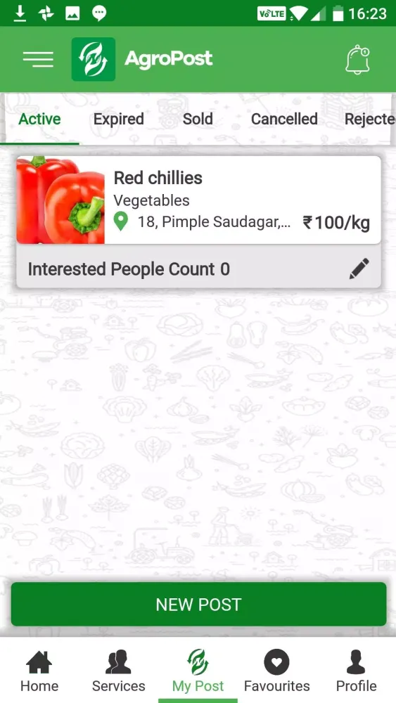 AgroPost Screenshots