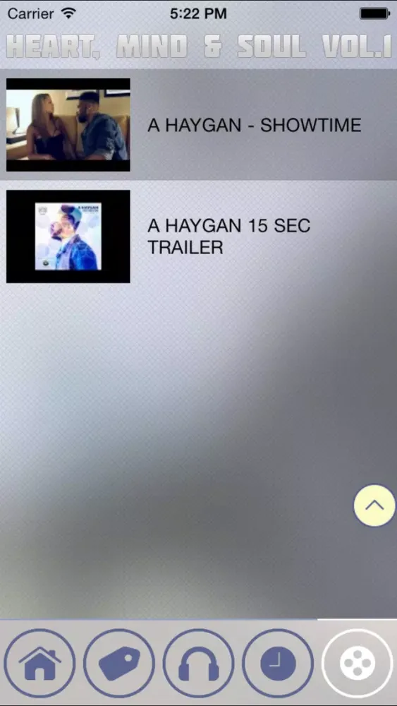Zrzuty ekranu A Haygan Mixtape