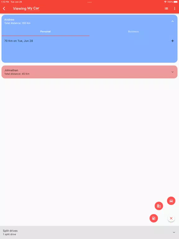 Screenshot di Gas Split iPad 