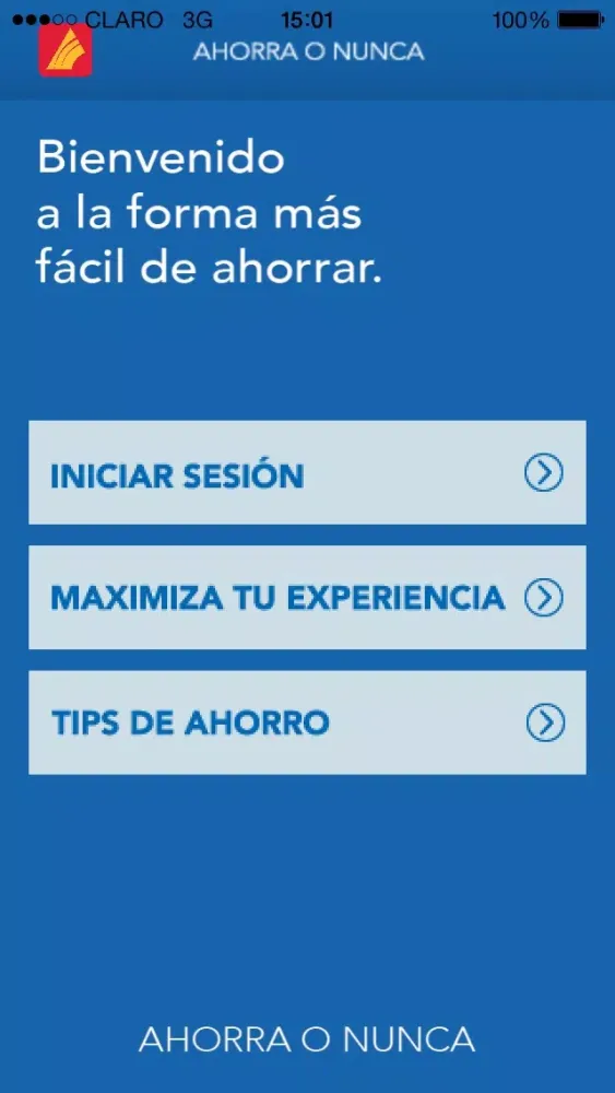 Capturas de tela do Ahorra o Nunca