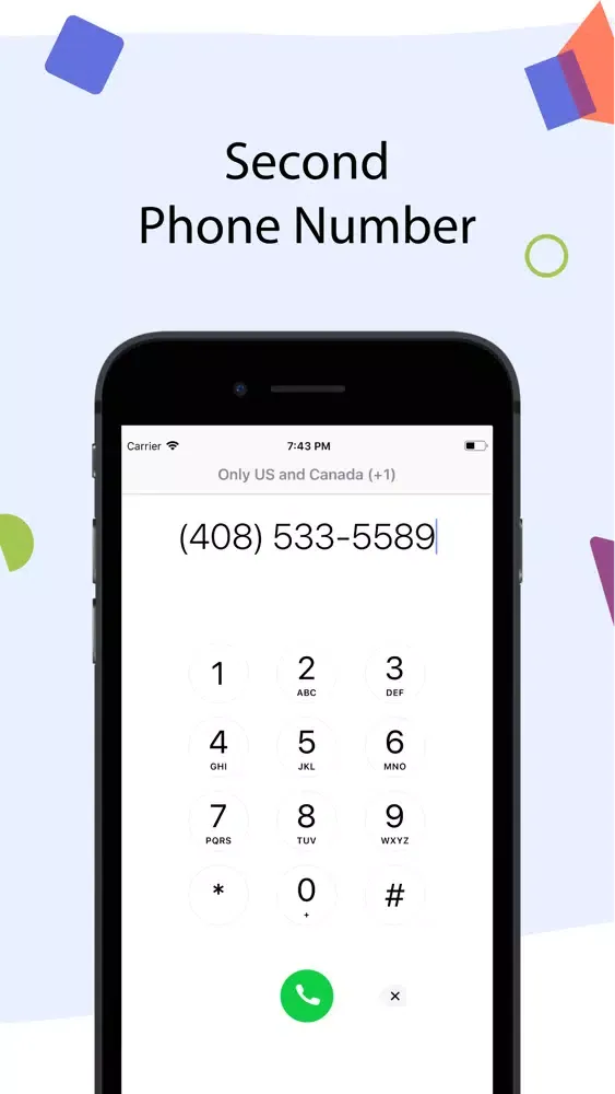 Krisp Phone: 2nd Phone Number स्क्रीनशॉट