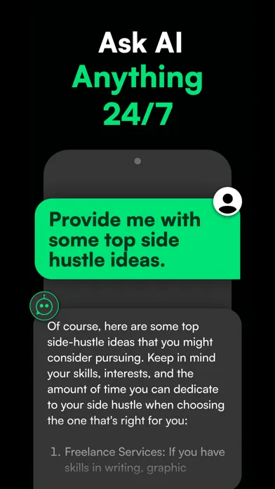 HeyChat Ask & Chat AI Chatbot Screenshots