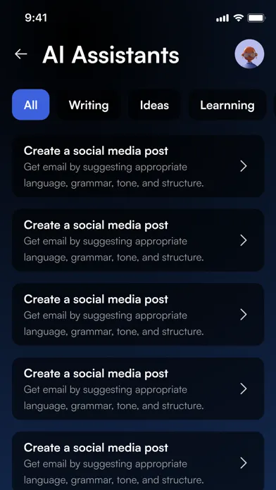 HeyChat Ask & Chat AI Chatbot Screenshots