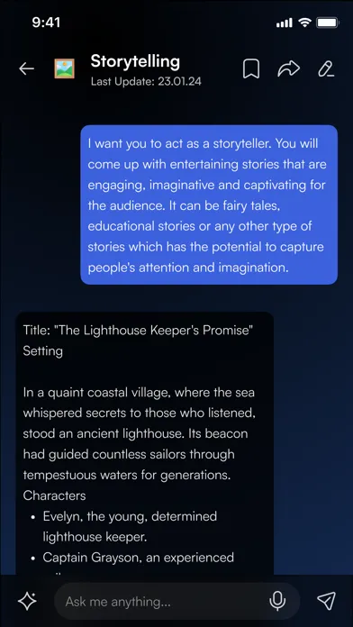 HeyChat Ask & Chat AI Chatbot Screenshots