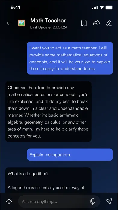 HeyChat Ask & Chat AI Chatbot Screenshots
