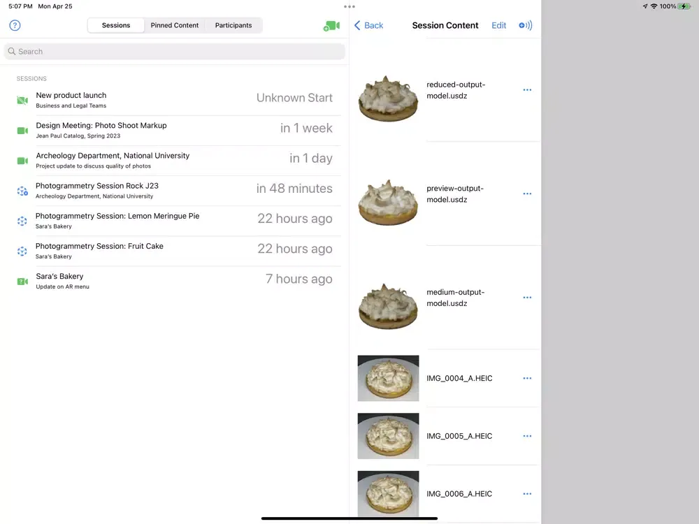 Ảnh chụp màn hình của GroupThink for SharePlay iPad 