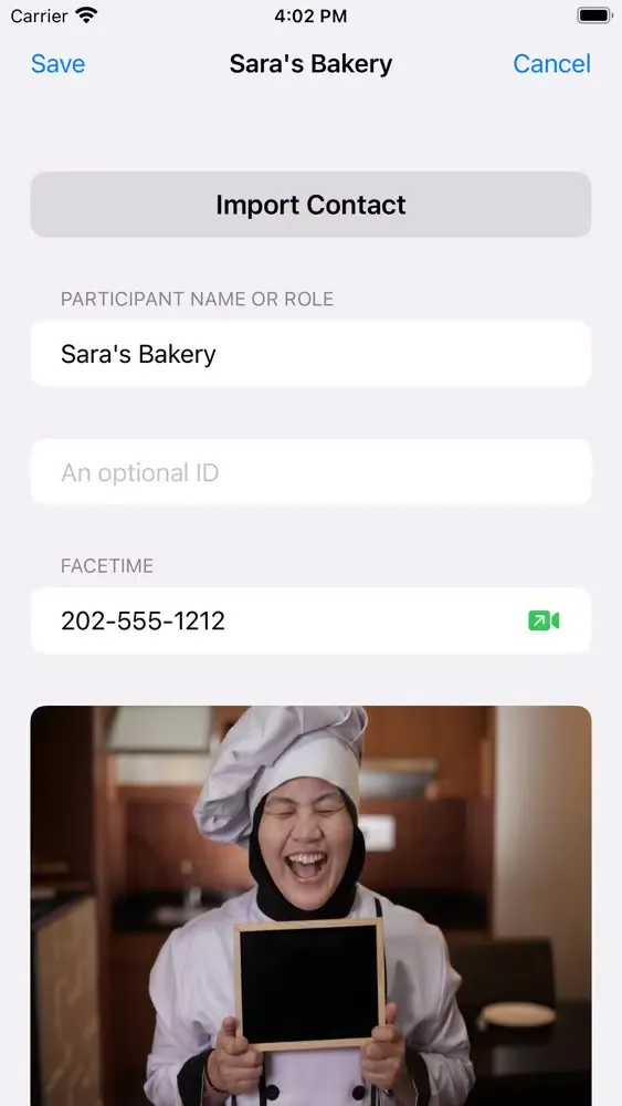 Ảnh chụp màn hình của GroupThink for SharePlay