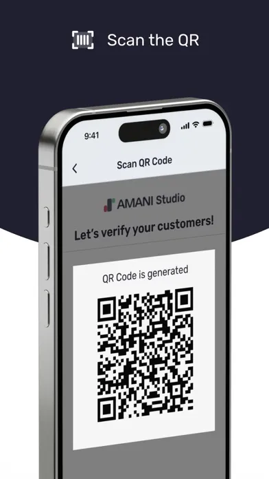 Amani Verify Ekran Görüntüleri