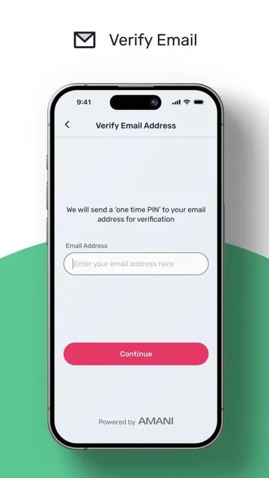 Amani Verify Ekran Görüntüleri