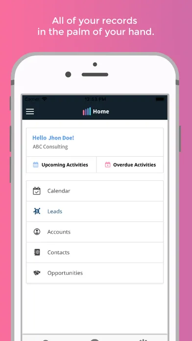 Amped CRM and Sales Insights স্ক্রিনশট