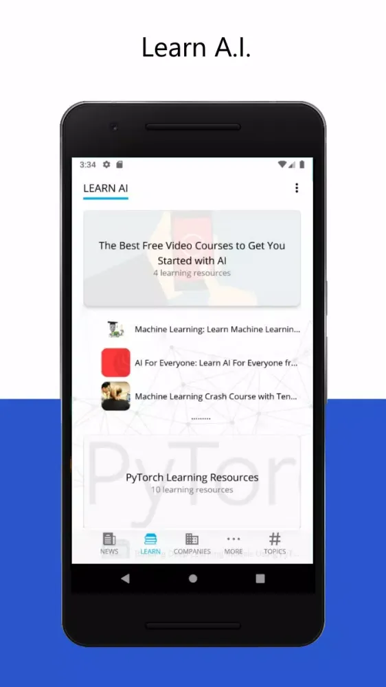 Screenshot di A.I. Every Day