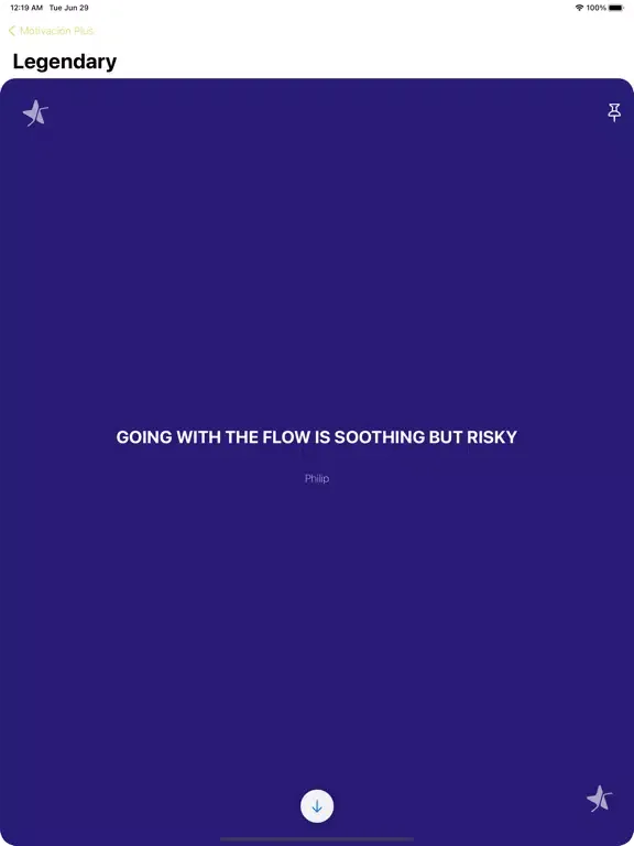 Motivation Plus iPad  스크린샷