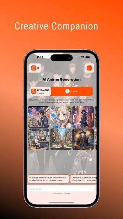 Captures d'écran de AI Anime Manga