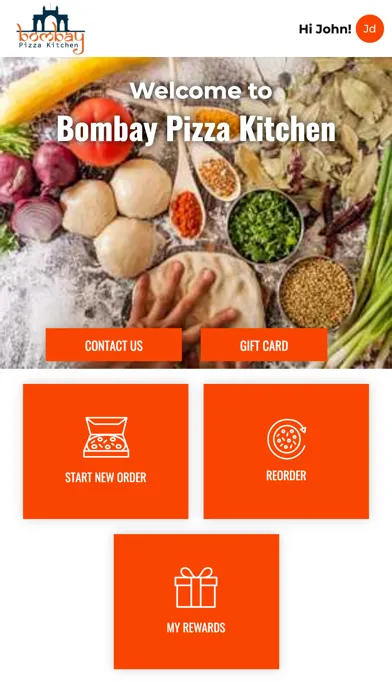 Ảnh chụp màn hình của Bombay Pizza Kitchen