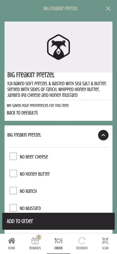 Capturas de pantalla de Shy Bear Brewing