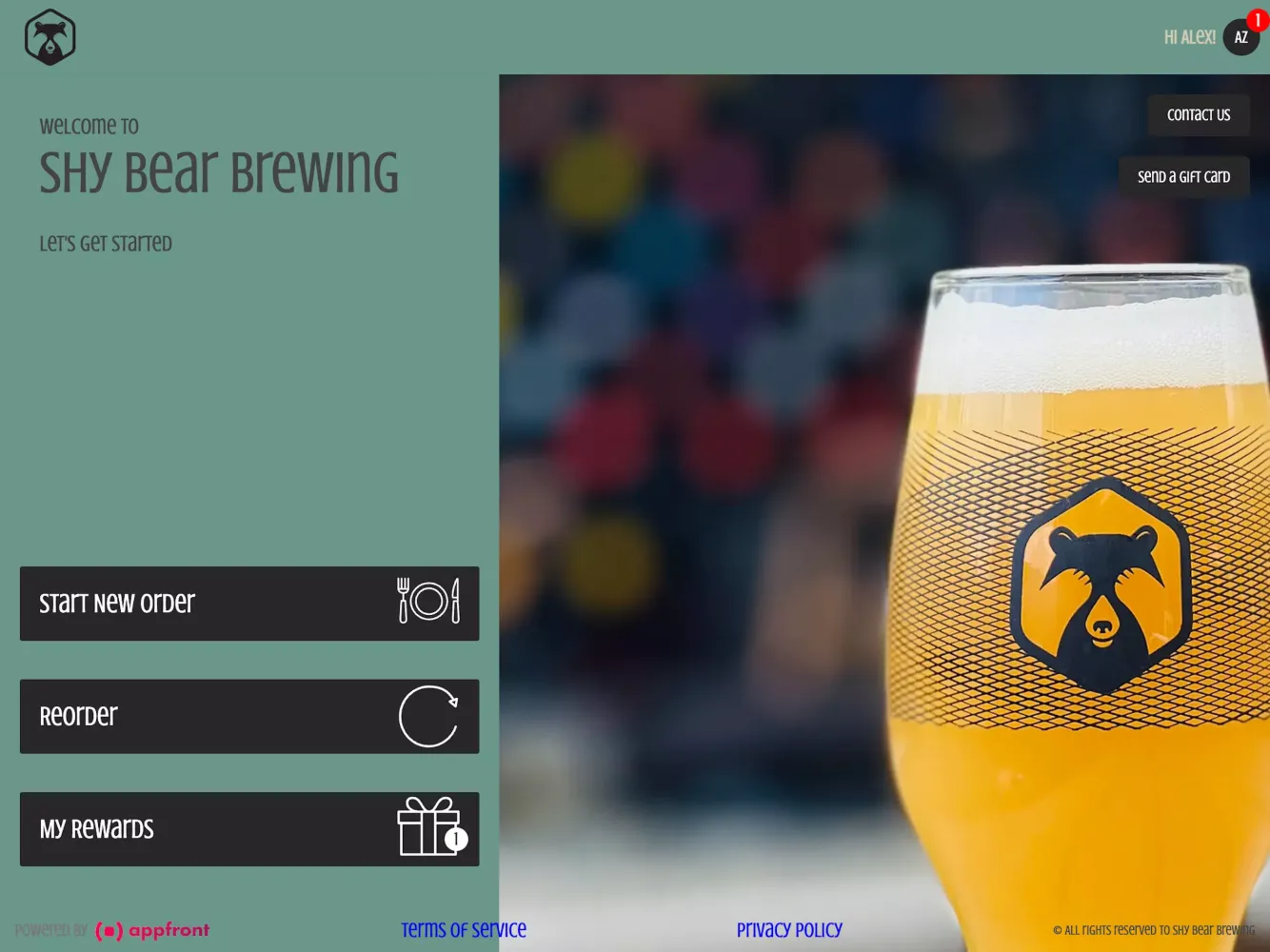 Capturas de pantalla de Shy Bear Brewing