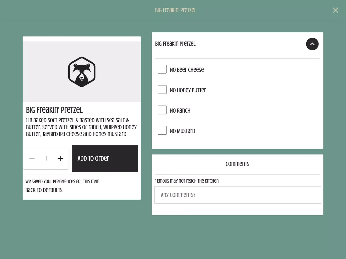 Capturas de pantalla de Shy Bear Brewing