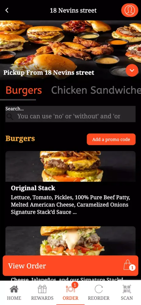 Stack'd Burger NYC Screenshots