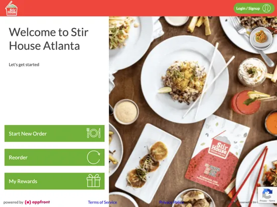 Stir House Atlanta iPad  स्क्रीनशॉट