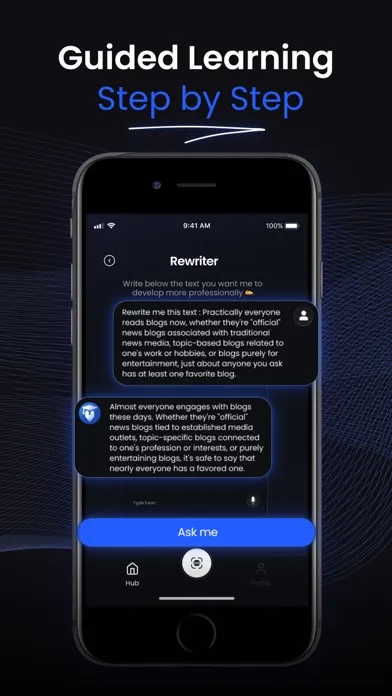 Zrzuty ekranu Ask Nerd - AI Homework Helper