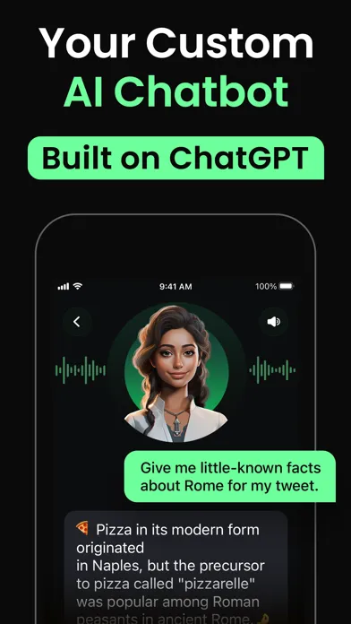 Screenshot di Aivi - Your Custom AI Chatbot