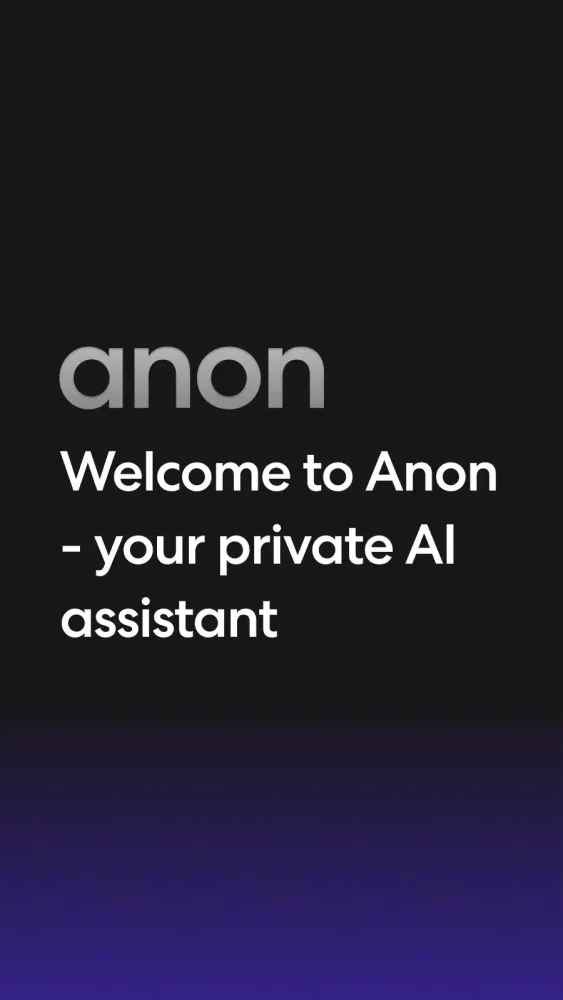 AnonAI Chat: Private AI Agents Screenshots