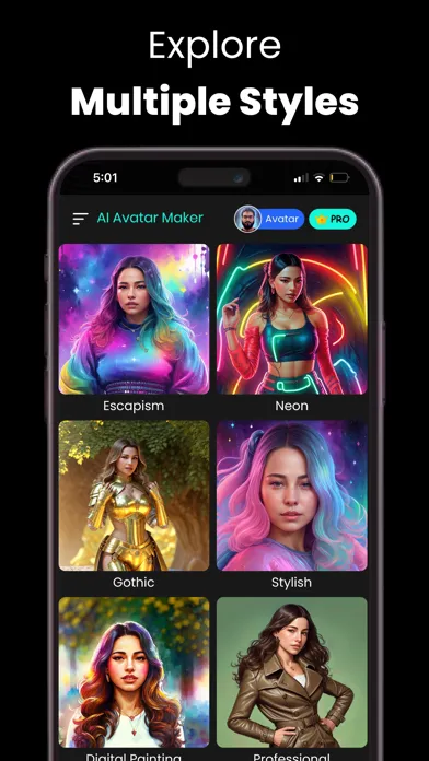 AI Avatar Maker - Magic Avatar স্ক্রিনশট