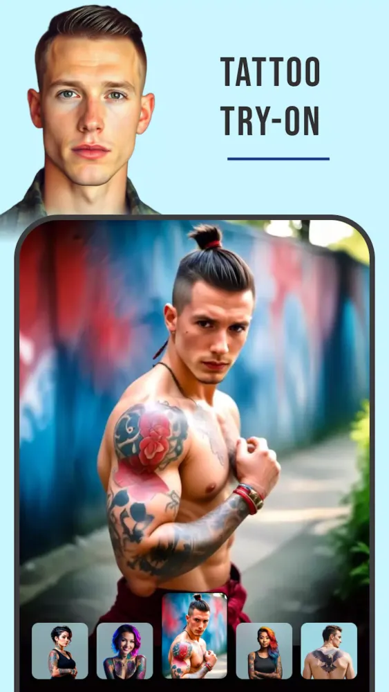 FaceSwap - Headshot Generator Screenshots