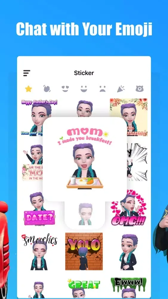 Скриншоты Avatar Maker-Facemoji Sticker