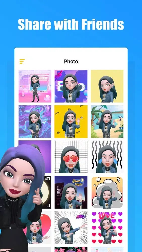 Скриншоты Avatar Maker-Facemoji Sticker